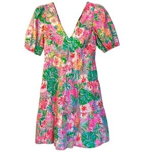 Lilly Pulitzer Tropical Floral Mini Dress